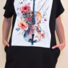 Haljina 24 Tigre - black - Chello Floral