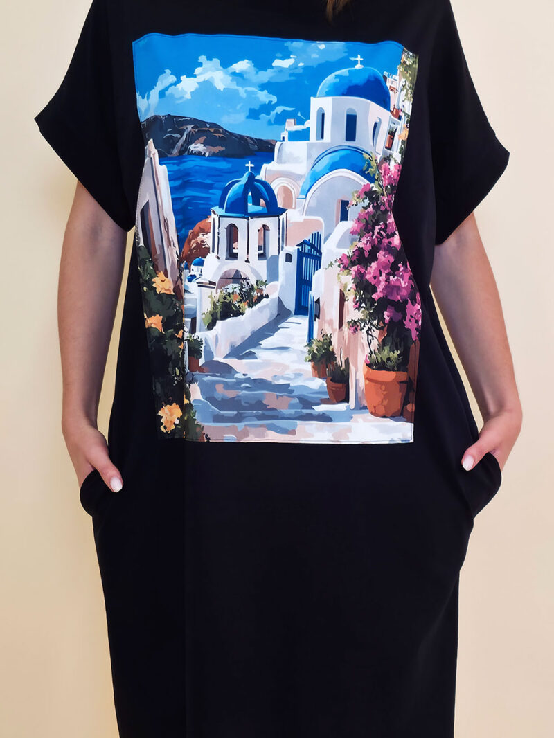 Haljina 24 Tigre - navy - Santorini