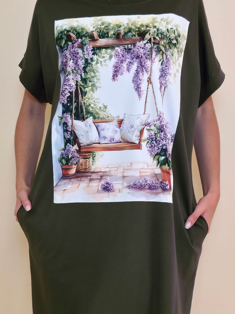 Haljina 24 Tigre - Wisteria - military 