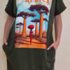 Haljina 24 Tigre - military - Baobab