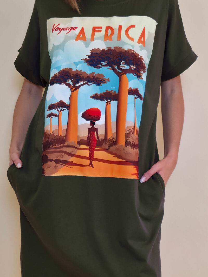 Haljina 24 Tigre - military - Baobab