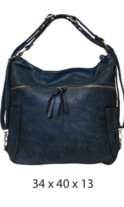 Torba 34 - big side pockets - d.blue