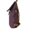 Torba 54 COCO - ruksak suede UN preklop big - purple