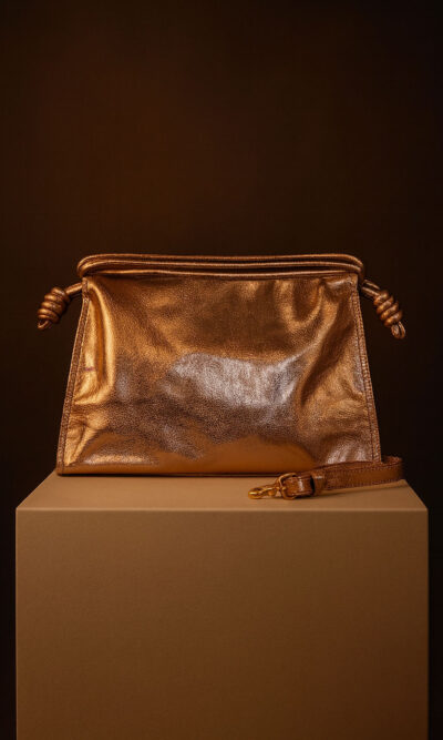 Torba 32 - MC shiny sack bag - l.gold