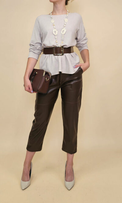 Pulover 56 Medina - plt UN - beige