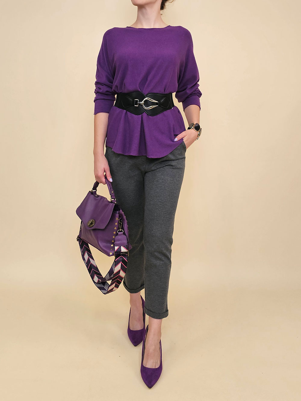 Majica 36 Medina - plt UN - purple