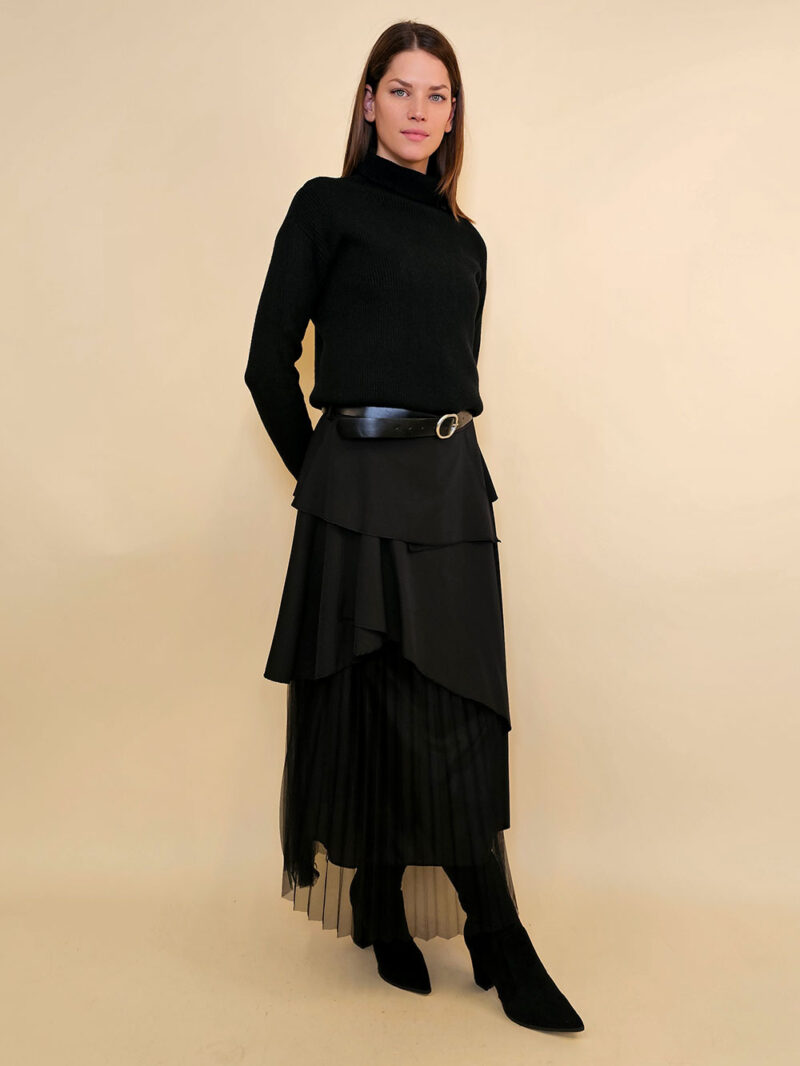 Suknja+remen 64 Dea Dia - black - Slika 3