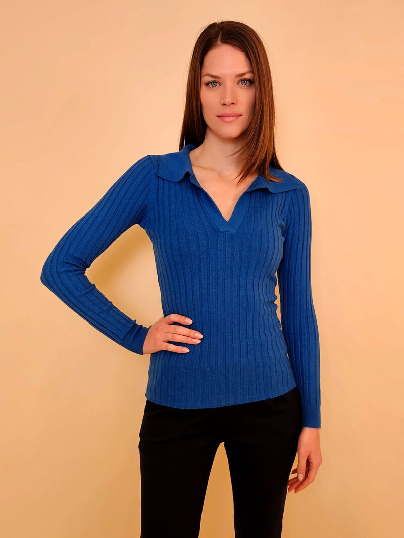 Majica 19 Hilliard - blu royal - Slika 3