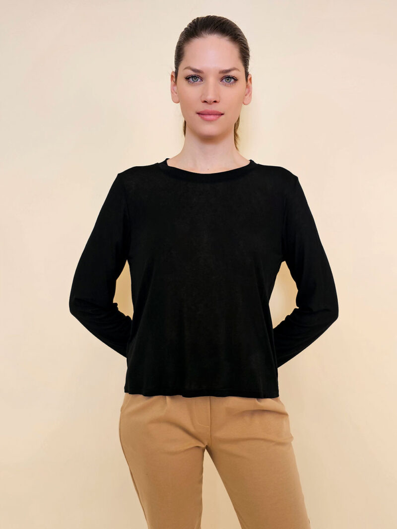Majica 56 Angoon - black - Slika 3