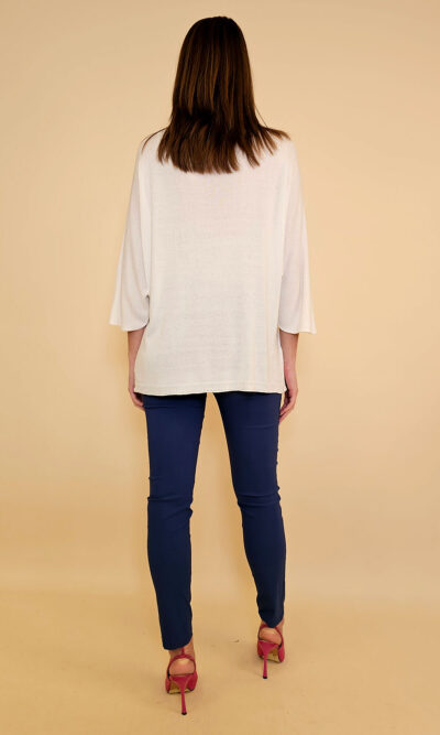 Pulover 32 Enola - white