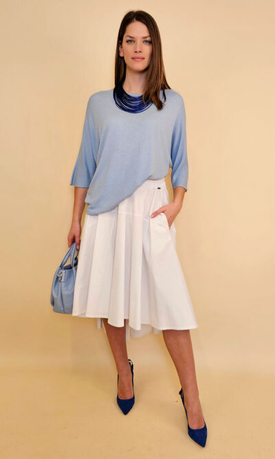 Pulover 32 Enola - sky blue