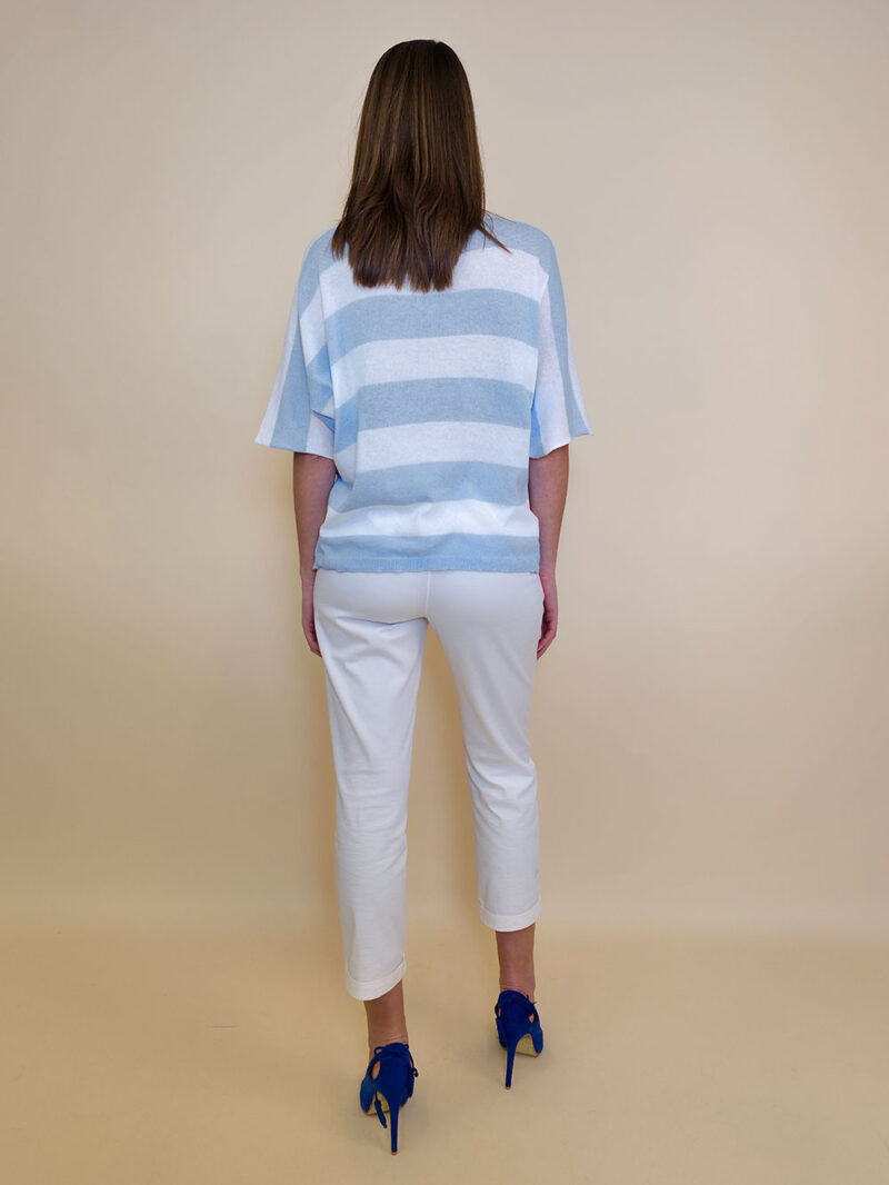 Pulover 36 Cincinnati - sky blue/white