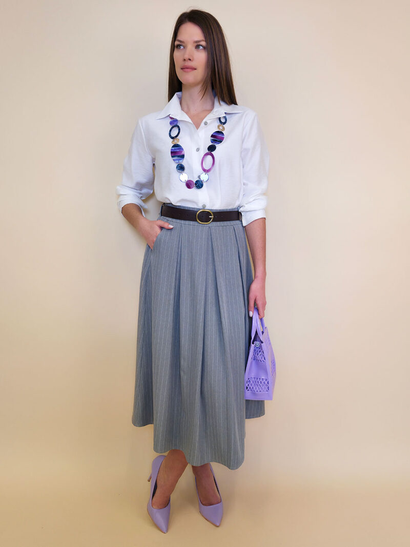 Suknja+remen 36 Inverness - grey