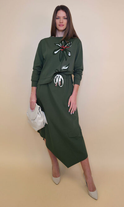 Suknja 32 Antigonna - military