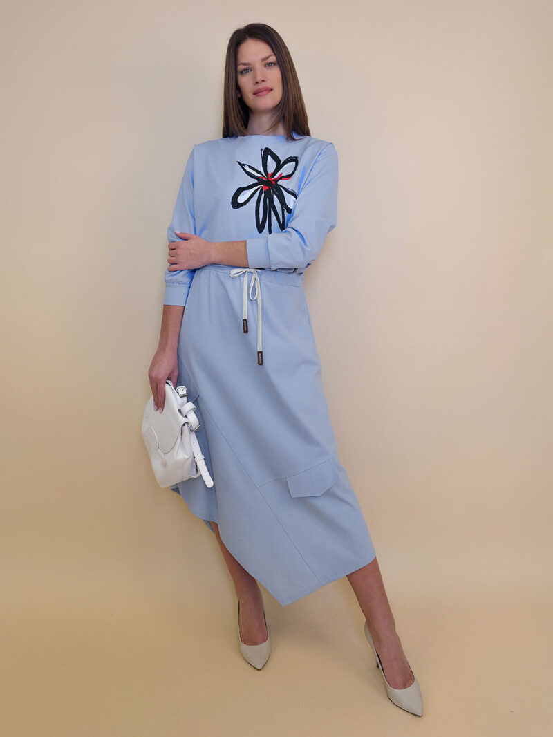 Suknja 32 Antigonna - sky blue