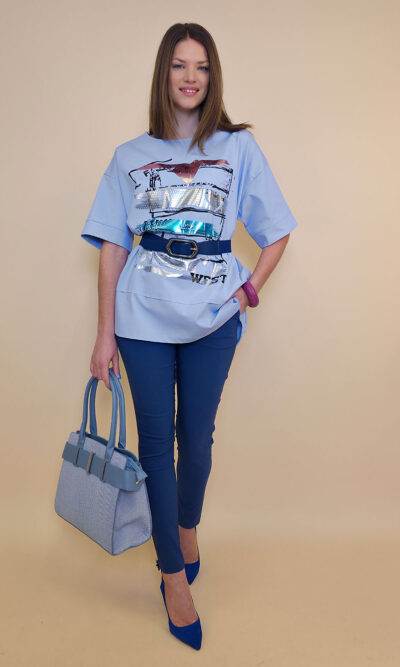 Tunika 26 Cassadaga - sky blue
