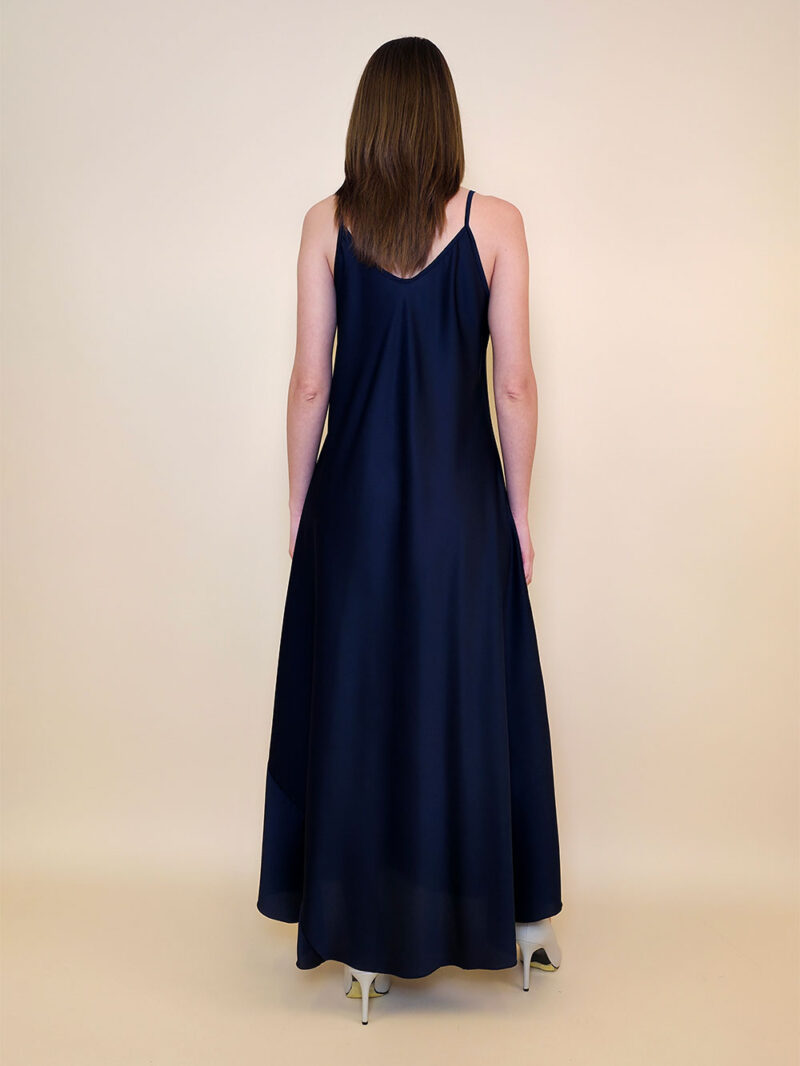 Haljina+ogrlica/pojas 30 Marrakesh - navy - Slika 2
