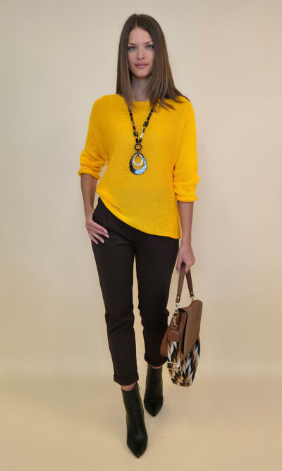 Pulover 32 Etna - plt.UN - s.yellow
