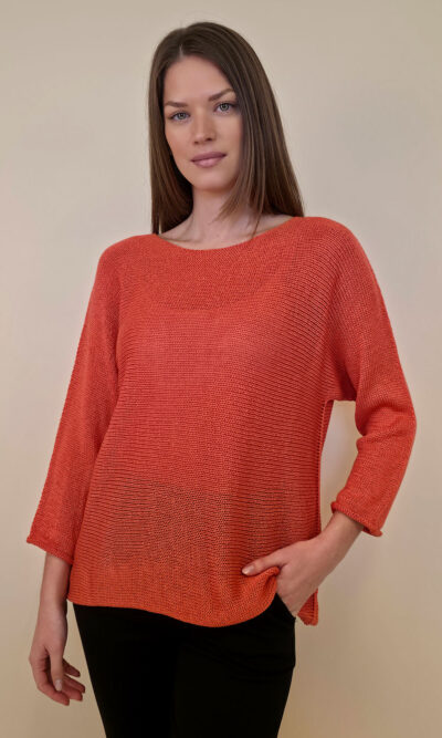 Pulover 32 Etna - coral