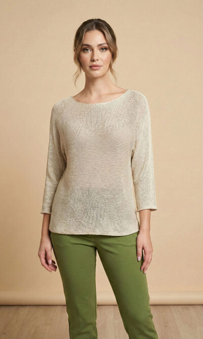 Pulover 32 Etna – light beige