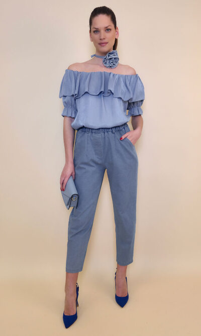Hlače 47 Scott - l.blue