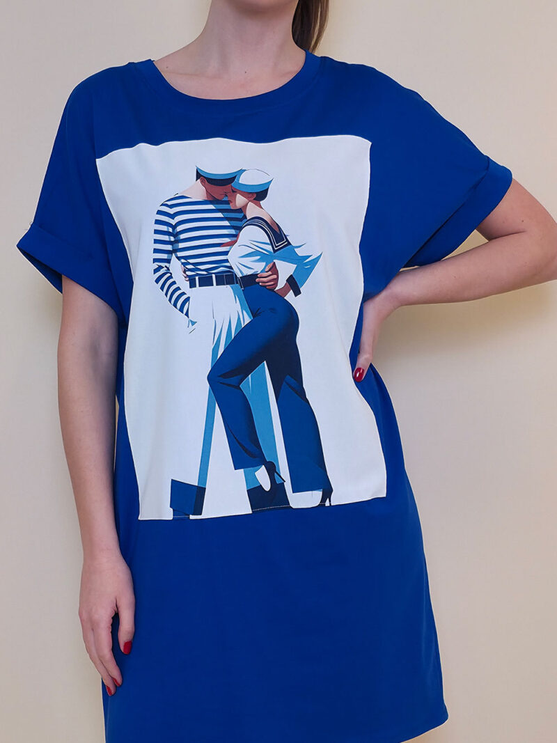 Haljina 23 Mayo - kratki rukav - royal - Sailors