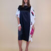 Kaftan 44 Fantasy - saten UN black - Make up