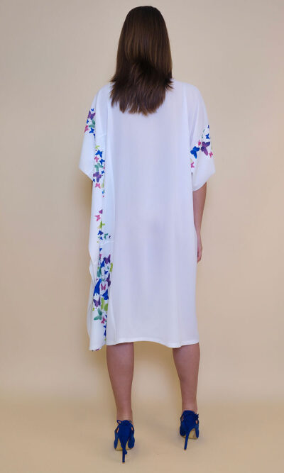 Kaftan 44 Fantasy - gtte UN panna - šareni leptiri