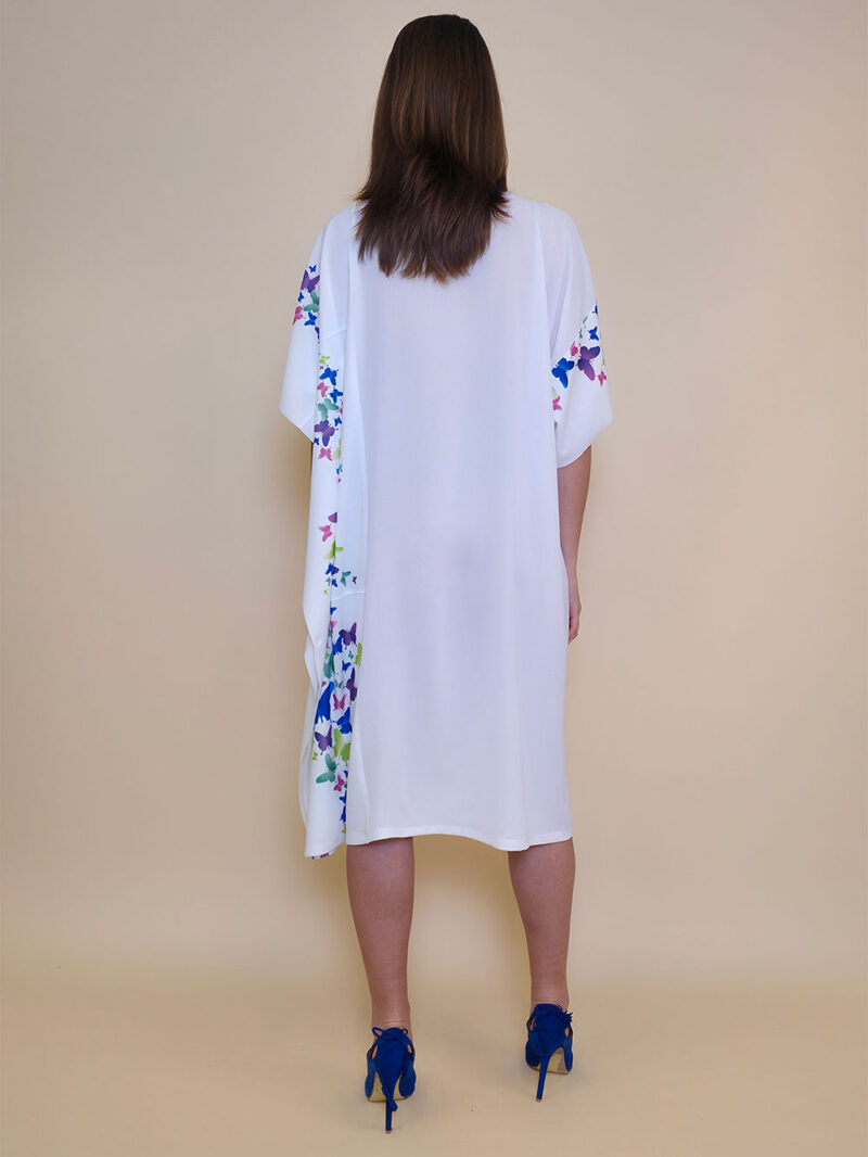 Kaftan 44 Fantasy - gtte UN panna - šareni leptiri