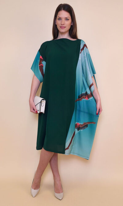 Kaftan 44 Fantasy - gtte UN bottle green - Pod Morem