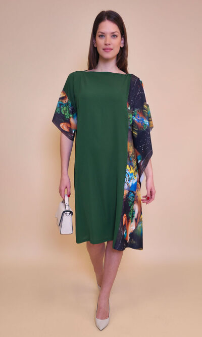 Kaftan 44 Fantasy - gtte UN military - Žena Smaragd