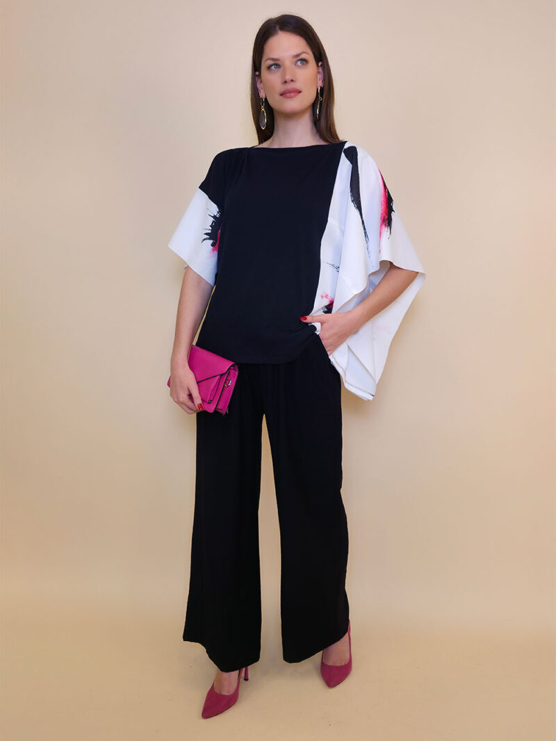 Tunika 36 Fantasy - cotton jersey UN black - Make up