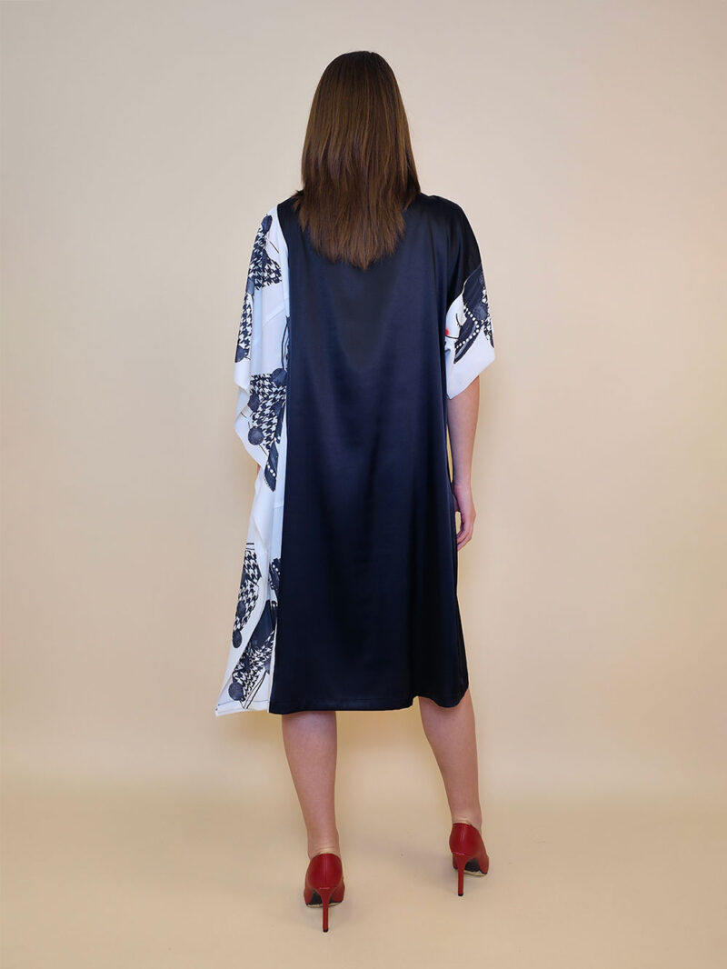 Kaftan 44 Fantasy - saten UN black - Sweety