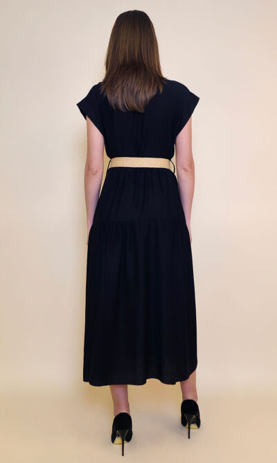 Haljina 44 Augusta - viscose UN - black