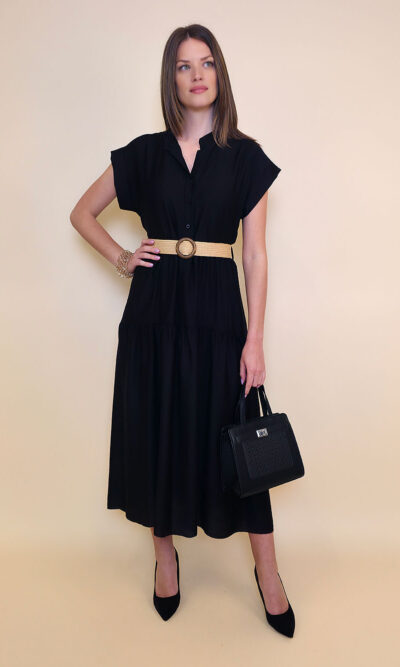 Haljina 44 Augusta - viscose UN - black