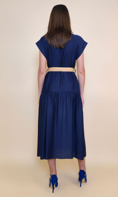 Haljina 44 Augusta - viscose UN - navy
