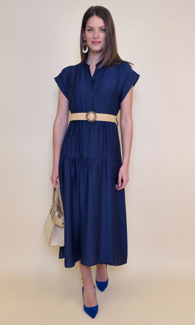 Haljina 44 Augusta - viscose UN - navy