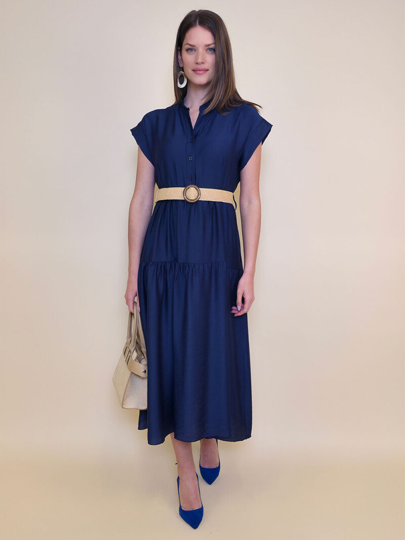 Haljina 44 Augusta - viscose UN - navy