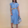 Haljina 44 Augusta - viscose UN - sky blue