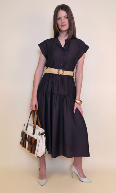 Haljina 44 Augusta - viscose UN - brown