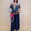 Tunika 38 Mexico - cotton print - navy