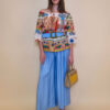 Tunika 38 Mexico - cotton print - camel