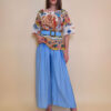 Tunika 38 Mexico - cotton print - camel