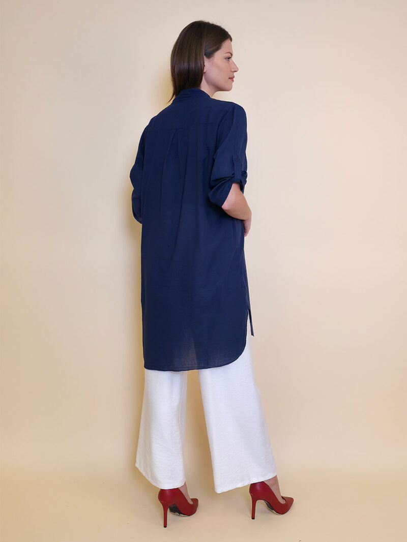 Košulja 32 Ballard - cotton UN - navy