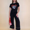T-shirt 24 Bumble Bee - cotton UN black - Rhude/Leopard
