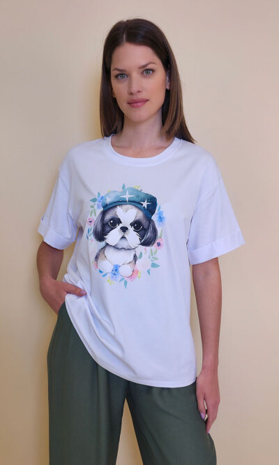 T-shirt 24 Bumble Bee - cotton UN -  Puppy