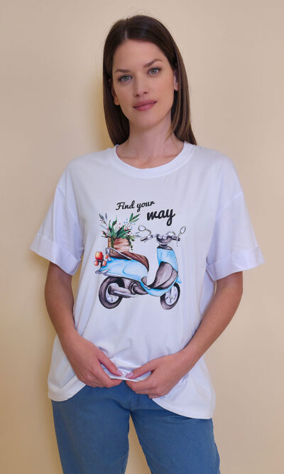 T-shirt 24 Bumble Bee - cotton UN - Moped