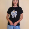 T-shirt 24 Bumble Bee - cotton UN black - Ballerina
