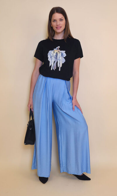T-shirt 24 Bumble Bee - cotton UN black - Ballerina