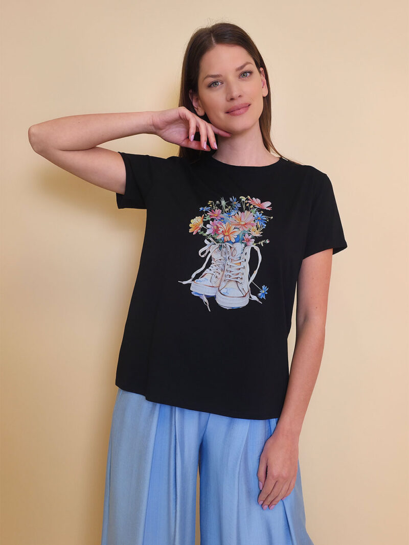 T-shirt 24 Bumble Bee - cotton UN black - Procvale tenisice